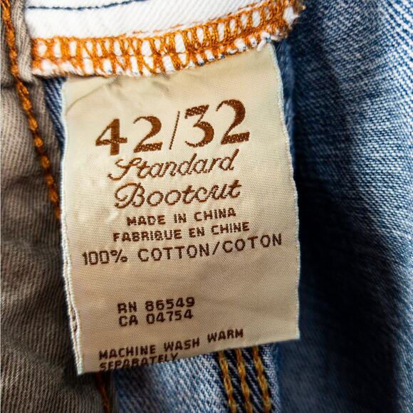 Tommy Bahama Bootcut Stonewash Jeans Men’s 42x30 Relaxed Fit Island 90s Style - Picture 8 of 15